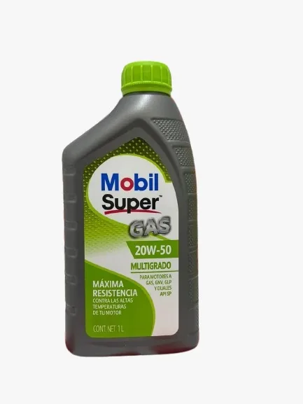 ACEITE MOBIL SUPER GAS 20W-50 1/4L