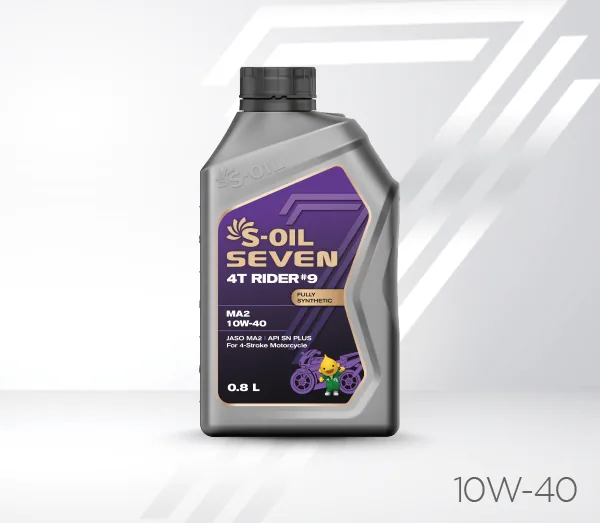 E108012 - ACEITE PARA MOTO 10W40 100% SINTETICO RIDER N-9 MA2 4T/2T 1L