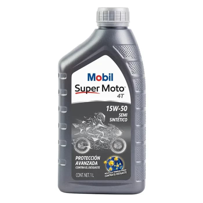 Aceite Sintético Mobil Racing 4T 10W-40
